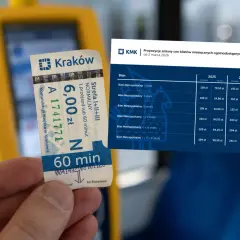 Cennik biletów miesięcznych KMK na 2026 rok. Zastanawiasz się, ile kosztuje bilet z Warszawy do Krakowa? Ten dokument pokazuje ceny biletów w Krakowie.