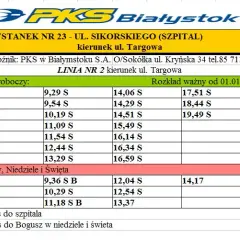 Rozkład jazdy Voyager Sokółka Białystok - Sprawdź aktualne godziny odjazdów
