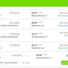 Flixbus: czy można kupić bilet u kierowcy? Na liście połączeń z Bordeaux brak informacji o takiej możliwości.