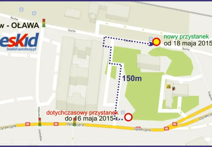 Gdzie zatrzymują się autobusy Beskid w Wrocławiu na Powstańców?