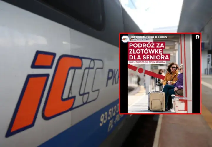 PKP Intercity oferuje podróż za złotówkę dla seniora z okazji Europejskiego Dnia Seniora.
