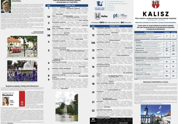 Jak dojechać MPK? Sprawdź rozkłady jazdy, trasy i ceny biletów na komunikację miejską w Kaliszu.