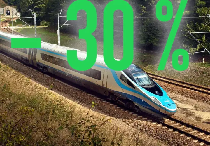 PKP Intercity promocje: -30% na podróże szybkim pociągiem Pendolino. Skorzystaj z okazji i podróżuj taniej!