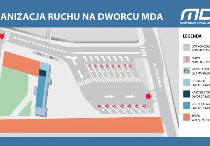 Gdzie odjeżdżają autobusy z Kraków MDA? Sprawdź lokalizację i trasy