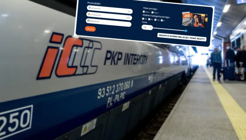 PKP Intercity cennik biletów na Promobilet. Sprawdź ceny i wybierz pociąg.