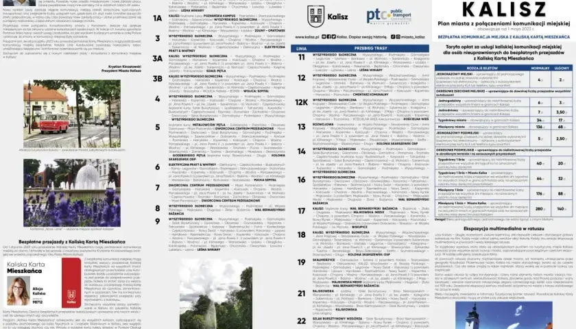 Jak dojechać MPK? Sprawdź rozkłady jazdy, trasy i ceny biletów na komunikację miejską w Kaliszu.