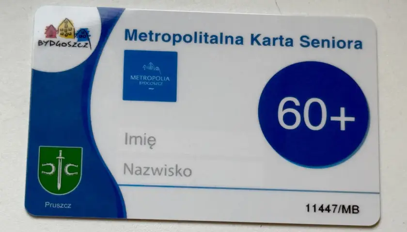 Metropolitalna Karta Seniora Bydgoszcz. Dowiedz się, jak wyrobić kartę dla seniora 60+ i korzystać z jej przywilejów.