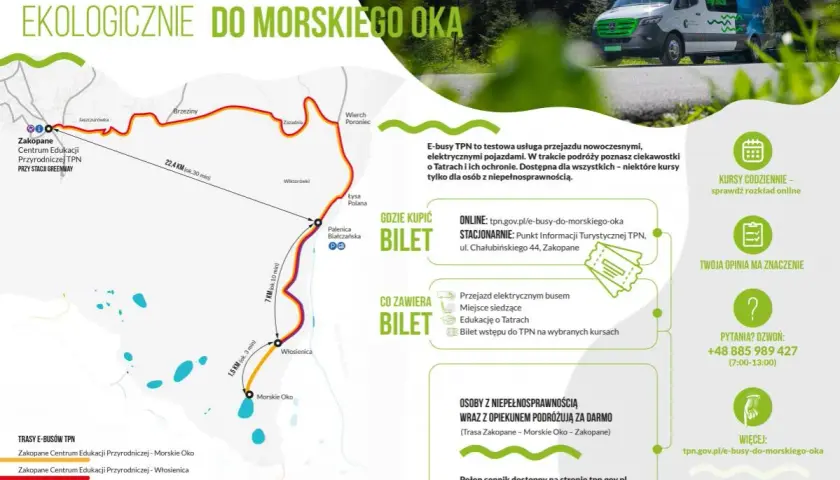 Skąd odjeżdża bus nad Morskie Oko? Sprawdź najlepsze miejsca i trasy