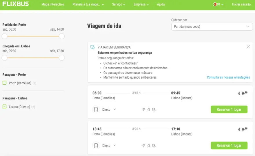 Porto - Lizbona - Pociąg, autobus czy samochód? Sprawdź, co wybrać