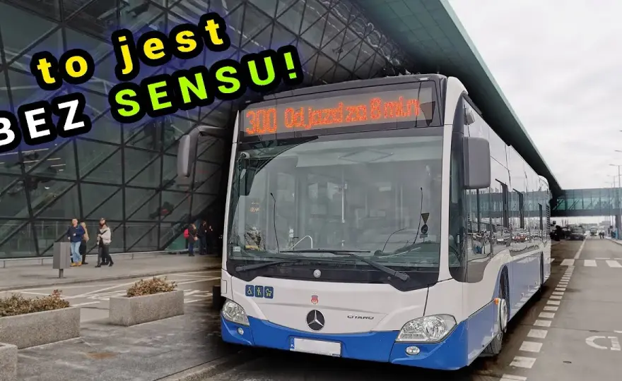 Skąd odjeżdża autobus zastępczy na lotnisko Balice w Krakowie?