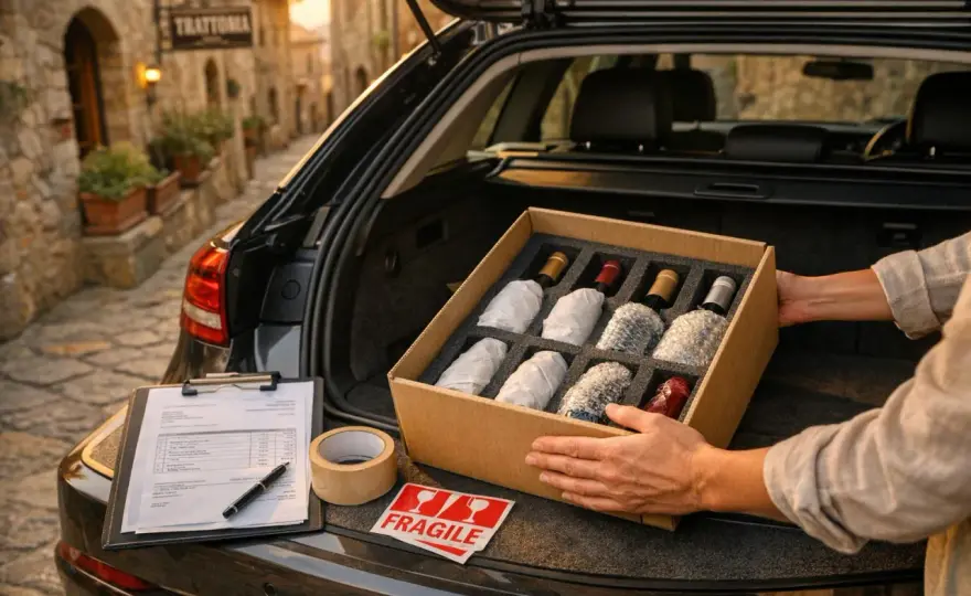 Ile alkoholu przewieziesz samochodem? Limity UE i poza UE