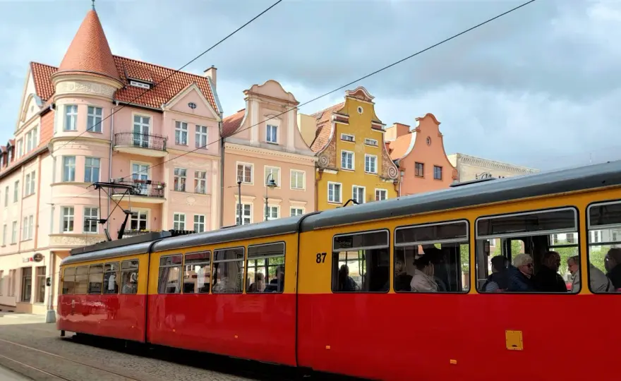 Tramwaj w Grudziądzu - Bilety, trasa i przejazd przez Rynek