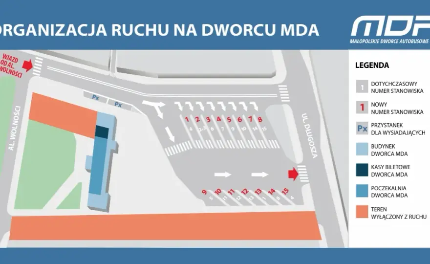 Gdzie odjeżdżają autobusy z Kraków MDA? Sprawdź lokalizację i trasy