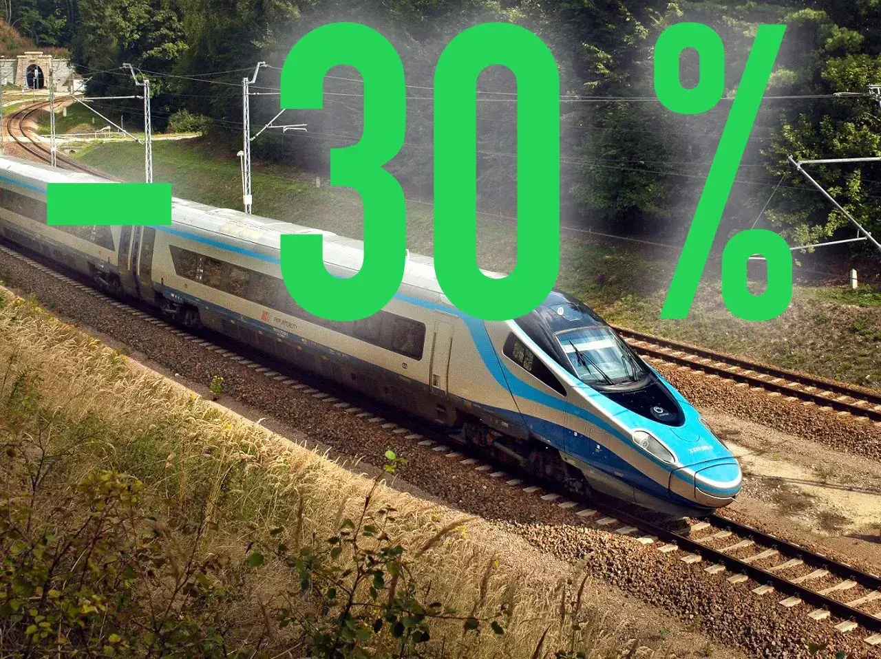 PKP Intercity promocje: -30% na podróże szybkim pociągiem Pendolino. Skorzystaj z okazji i podróżuj taniej!