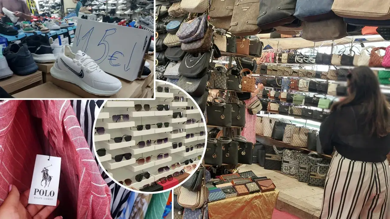 Na bazarze w Turcji można kupić buty, torebki, okulary i ubrania z metką Polo Ralph Lauren.